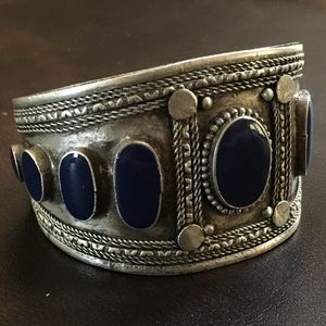 Blue Lapis Cuff